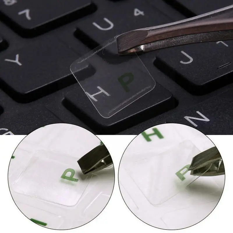 Adesivi per tastiera con lettere russe per cover per tastiera Desktop per Computer Notebook cover Russia sticker U2Q2