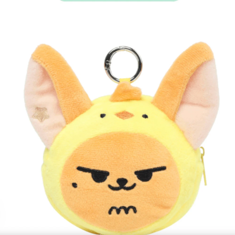 Porte-monnaie en peluche en coton PP de remplissage, porte-monnaie, accessoires, cadeau de fan, Kpop Idols, Yeonjun, Soobin, 12cm