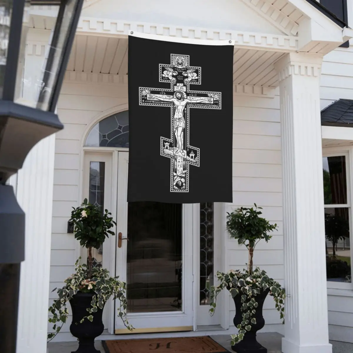 Orthodox Cross Christian Flag Indoor Outdoor Banner All Weather Decoration Durable 60x90 90x150cm Flags