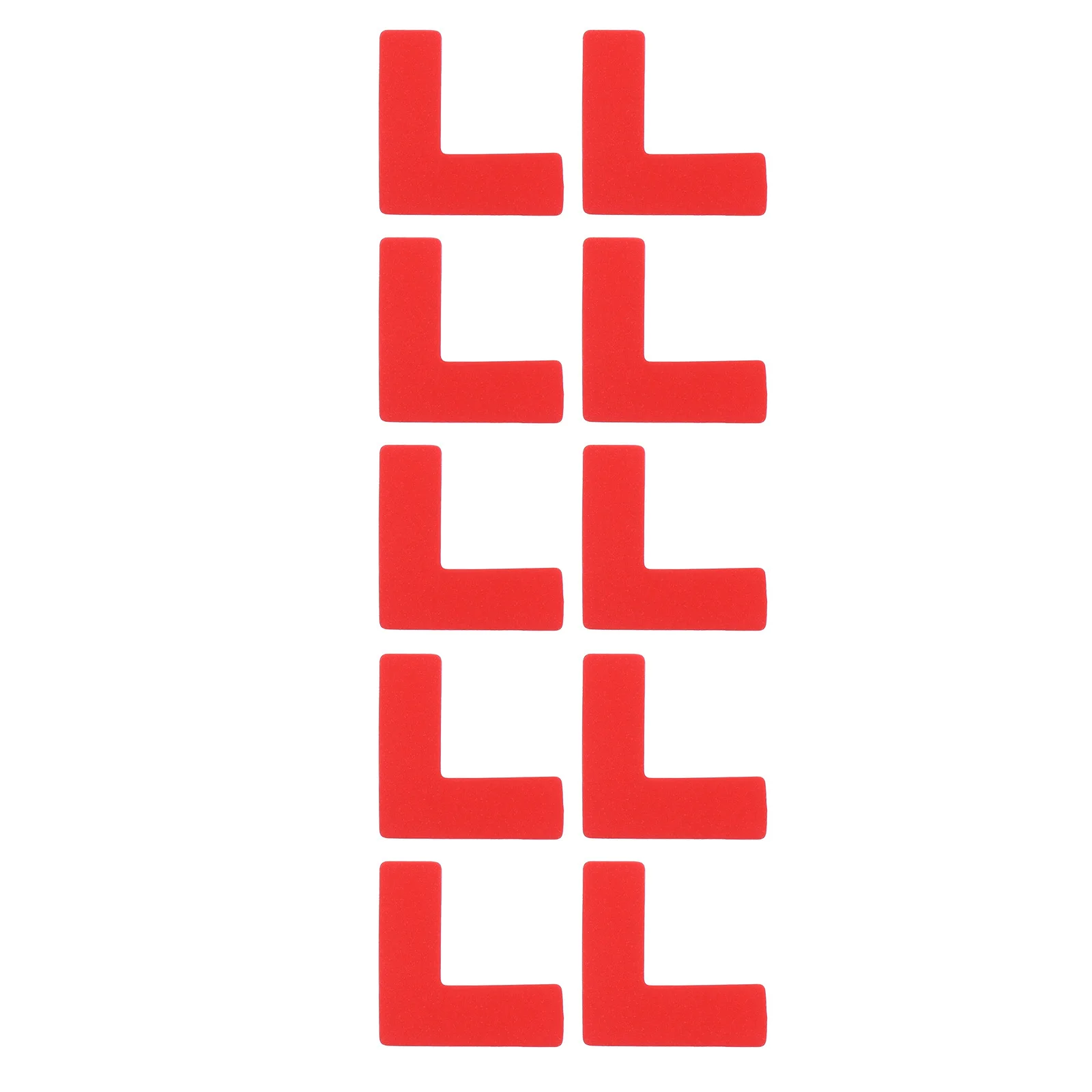 

100pcs Warning Sign Decals 100 Directional Positioning Stickers For Floor Traffic Flow Guidance Marking Stickers Safety Social