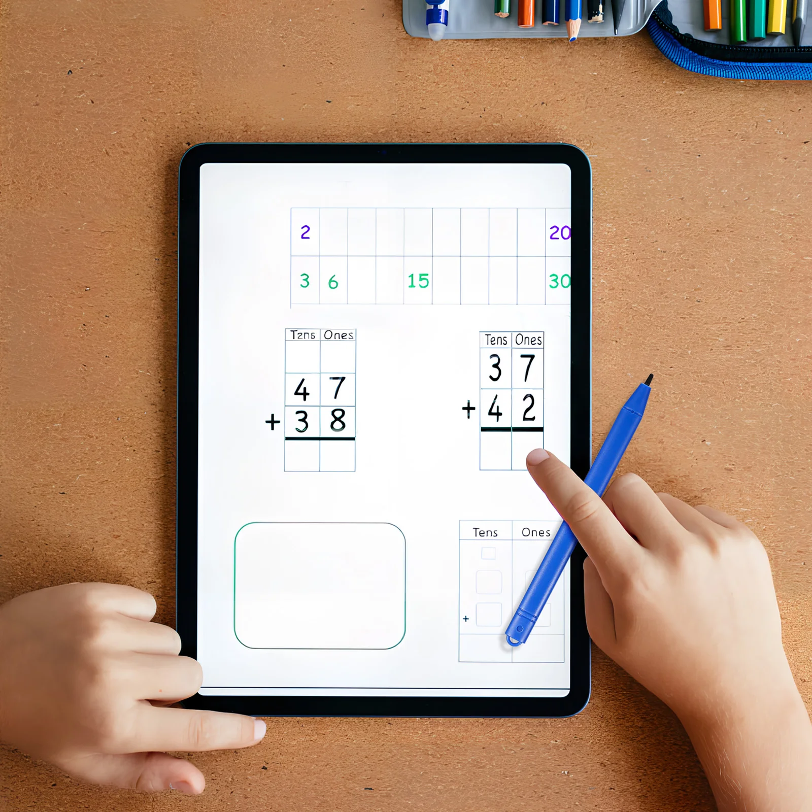 Stylo de peinture LCD pour écran tactile de tablette, 7 pièces, pointe de stylet pour écrans, panneau, planche à dessin