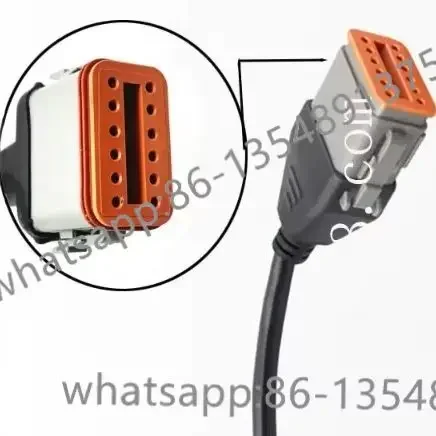 Inline 6 12pin to 16pin Komatsu wire factory direct sales