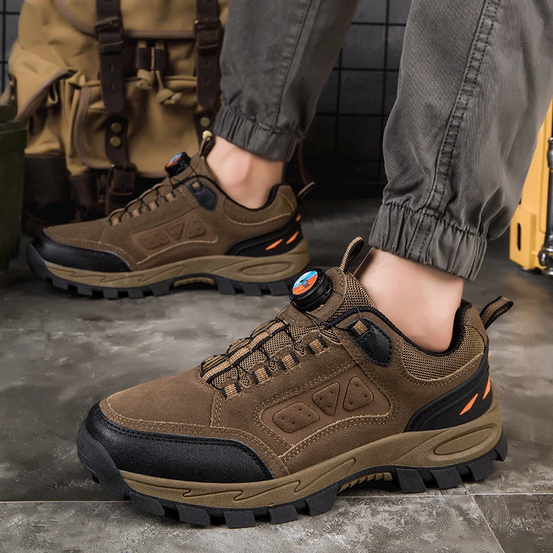 Новые мужские походные туфли, нескользящая обувь для альпинизма, модные уличные кроссовки для бега, износостойкие кроссовки