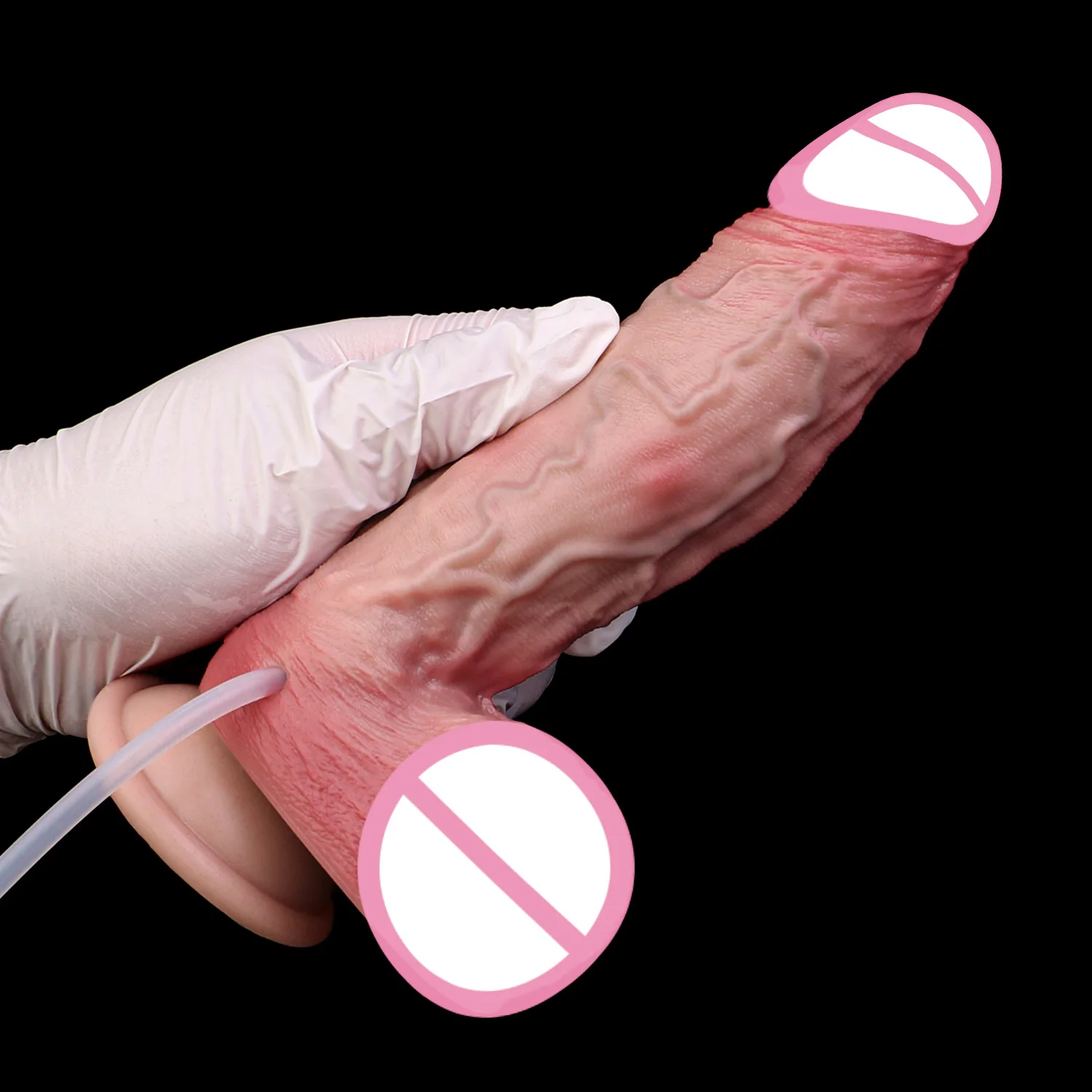 ORALSX عقدة مزدوجة التدفق دسار واقعية القضيب المهبل الشرج تدليك القذف المكونات الشرج الجنس لعب للنساء الرجال ألعاب اللعب #5