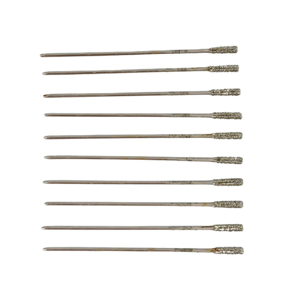 

New Useful Tile Glass Drill Bit Tile glass drill bit Coated Tipped Long Term Use 1-2.4mm Large Quantities 10pcs