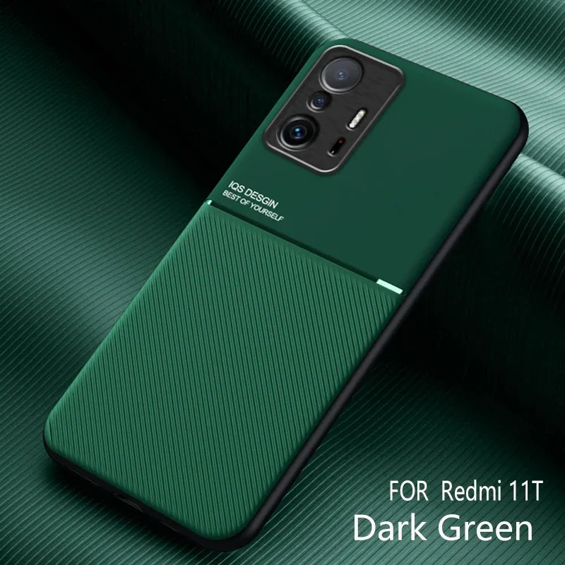 

For xiaomi 11t pro case leather magnetic car kickstand Phone case xiaomi11t mi11t mi 11 t pro xiaomi11t holder back cover Full