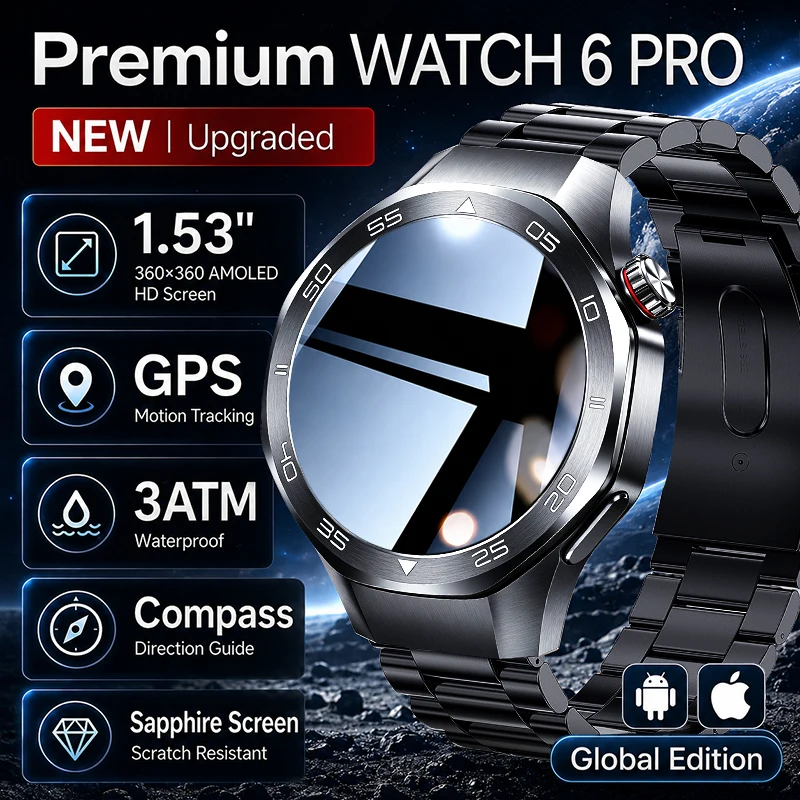 Compass Watch Luxury - Relógio Inteligente Premium 2026 Watch 6