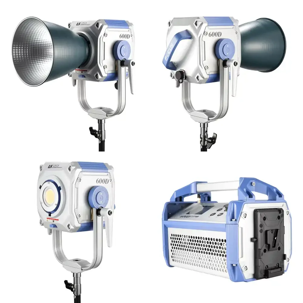 600w Daylight Balanced Lighting Studio Equipment Photography Continuous Led Focus 600D LED Photo Video Light