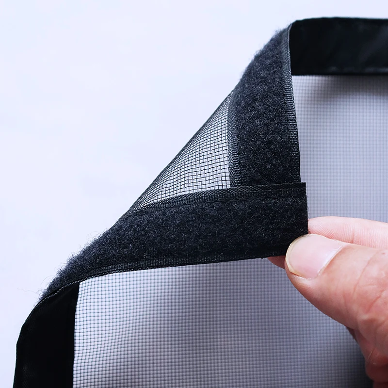 DTGJ Insect Mosquito Nets for Window Screen Mesh Custom Size Tulle Invisible Black Fiberglass Against Mosquitoes and Flies