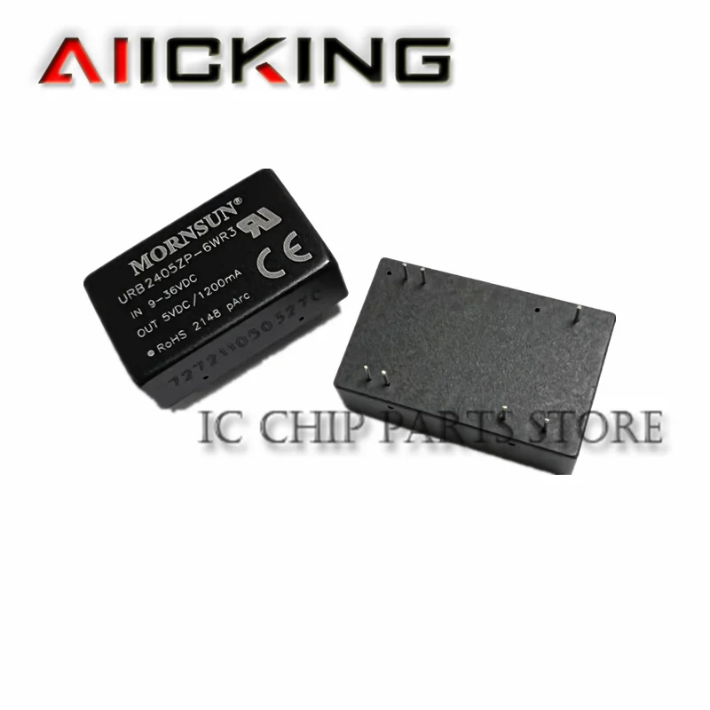 URB2405ZP-6WR3 5 Chiếc Miễn Phí Vận Chuyển URB2405ZP-6WR3 DC-DC 9-36V Biến 5V1.2A6W Mô Đun Nguồn Orginal Còn Hàng