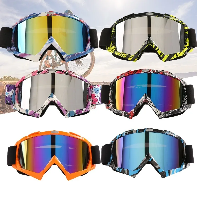 

Outdoor off-road sports motorcycle road bicycle riding windproof sand goggles men and women same ski sports