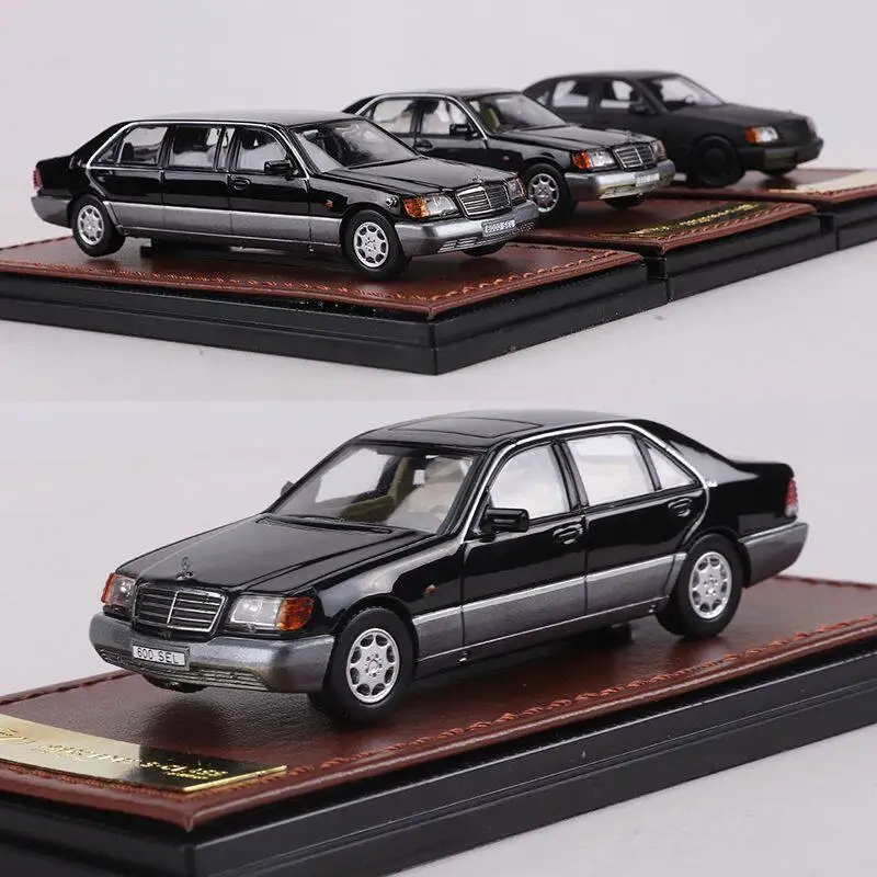 Diecast WTX 1:64 Scale Benz W140 Extended Version Alloy Car Model