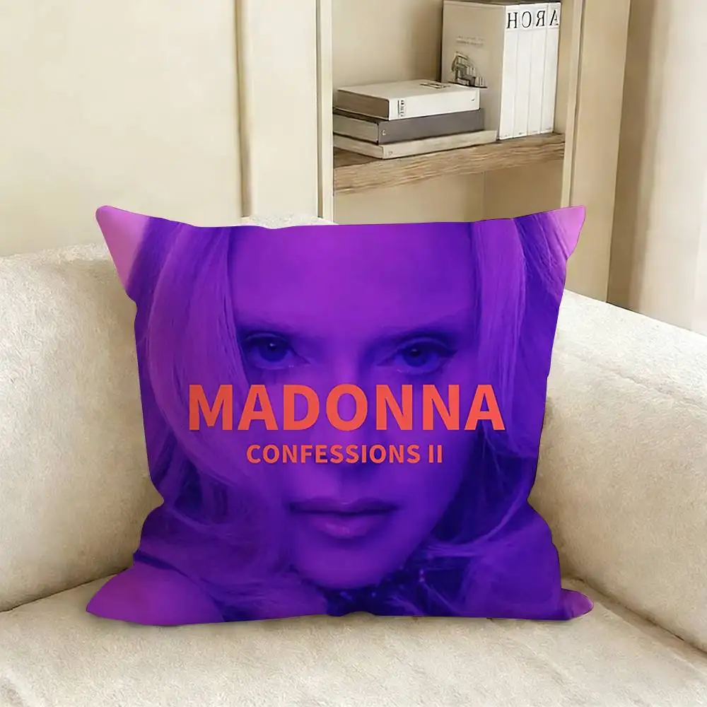 M-Madonna C-Confessions I Feel So Free Pillow Cover Sofa Cushion Cover Home Room Decoration Children Gift