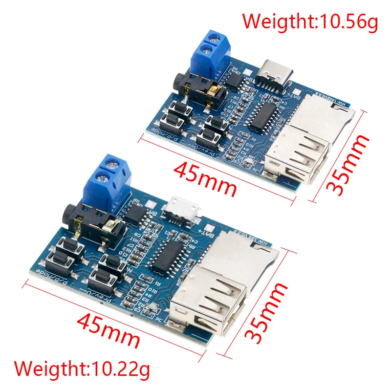 TF card U disk MP3 Format decoder board module amplifier decoding audio Player