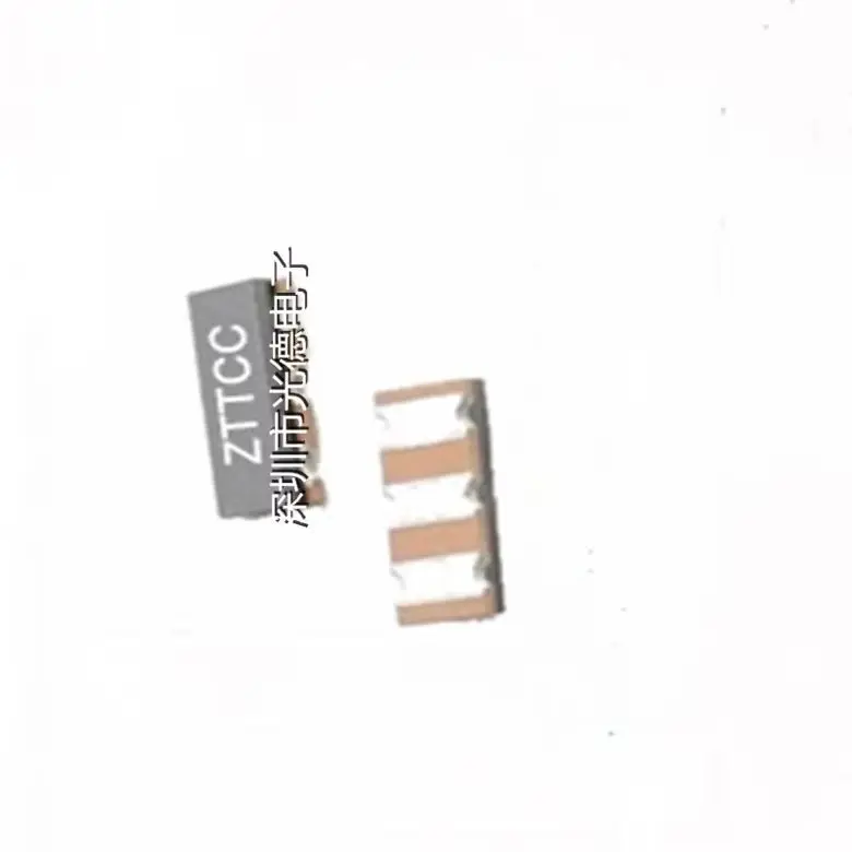 100PCS/ Domestic original SMD ceramic crystal oscillator ZTTCC4.00M 4.000MHZ 4M 3*7 three-pin resonator