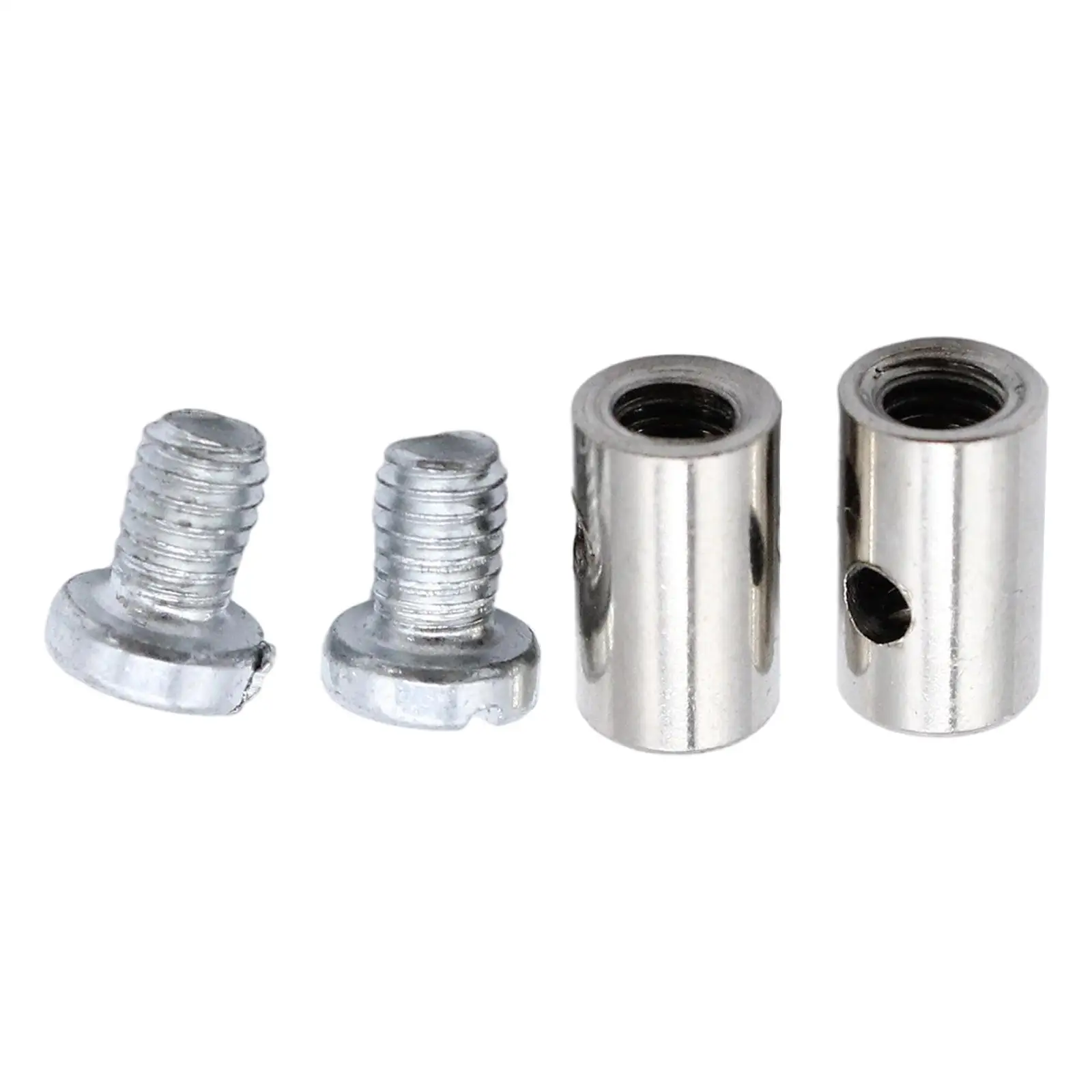

2-Pack Metal Solderless Cable Nipples 6mm with Screw Replaces for Quad Mower