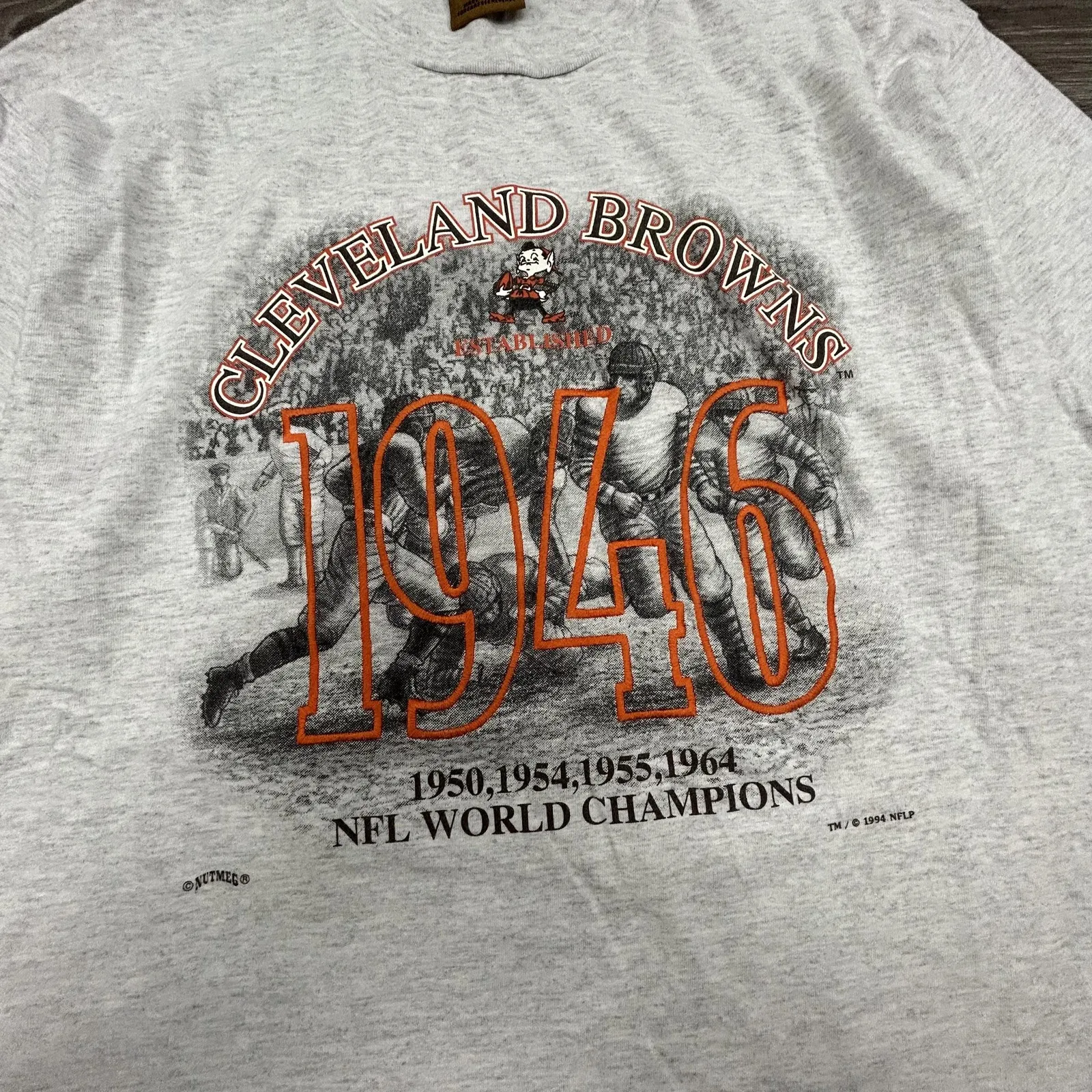 Винтажная футболка с изображением Спортивной истории чемпионов Клвеленд Браунс 2003, футболка для любителей футбольного наследия и ностальгических коллекционеров