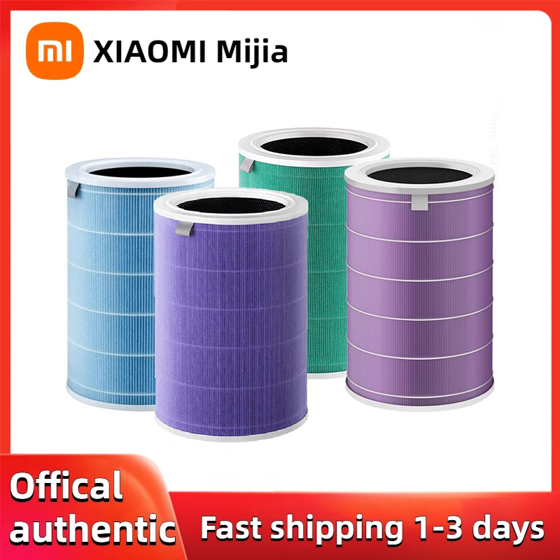 XIAOMI MIJIA Air Purifier 2 2C 2H 2S 3 3C 3H Pro Filter Spare Parts Pack Antiviral Sterilization Bacteria PM2.5 Formaldehyde