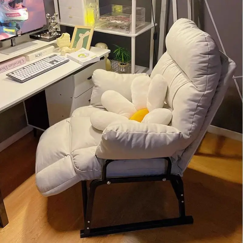 

Ленивый диван-кресло для студенческого общежития, компьютерное кресло, домашнее кресло для спальни, одноместный маленький диван, удобное кресло для отдыха и лежания.