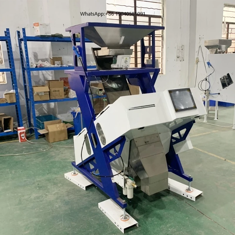 50-8000kg/h Coffee Beans Rice Millet Grain Plastic Salt Quinoa Blueberry Nuts Tea Color Sorting Machine Color Sorter Machine