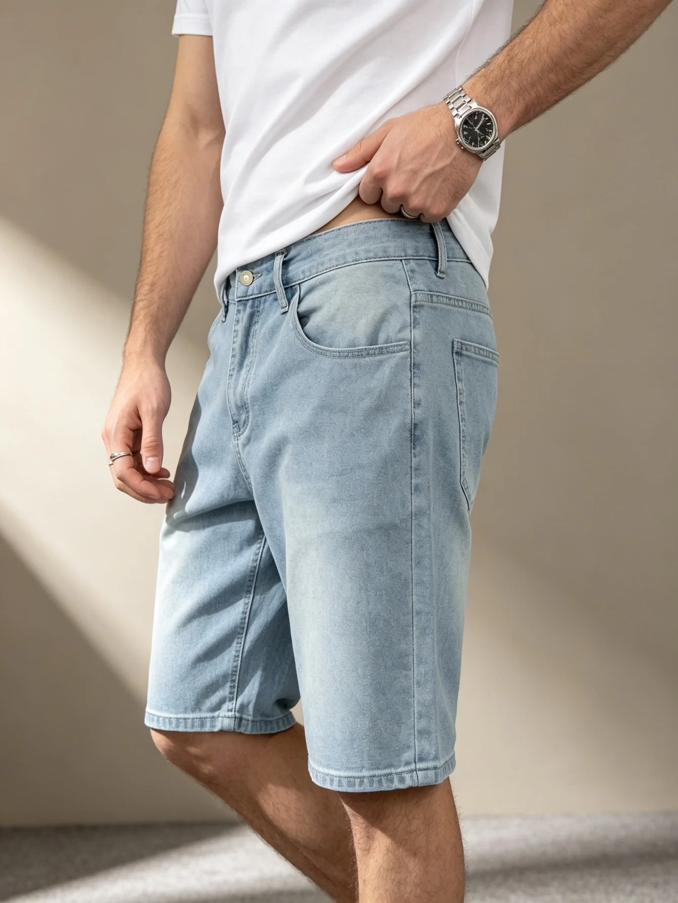 Men'S Fashion Jeans - Celana Jeans Skinny Pria Gaya Retro