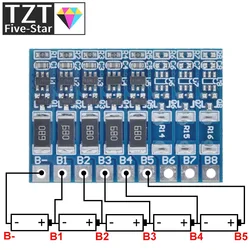 TZT 5S 4.2v li-ion balancer board 18650 21V li-ion balncing full charge battery balance board