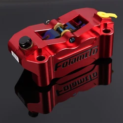 Motorcycle Universal CNC Racing Brake Calipers 100MM Lock Point 4 Pistons For KTM Ducati Harley BMW Honda Kawasaki Yamaha Suzuki