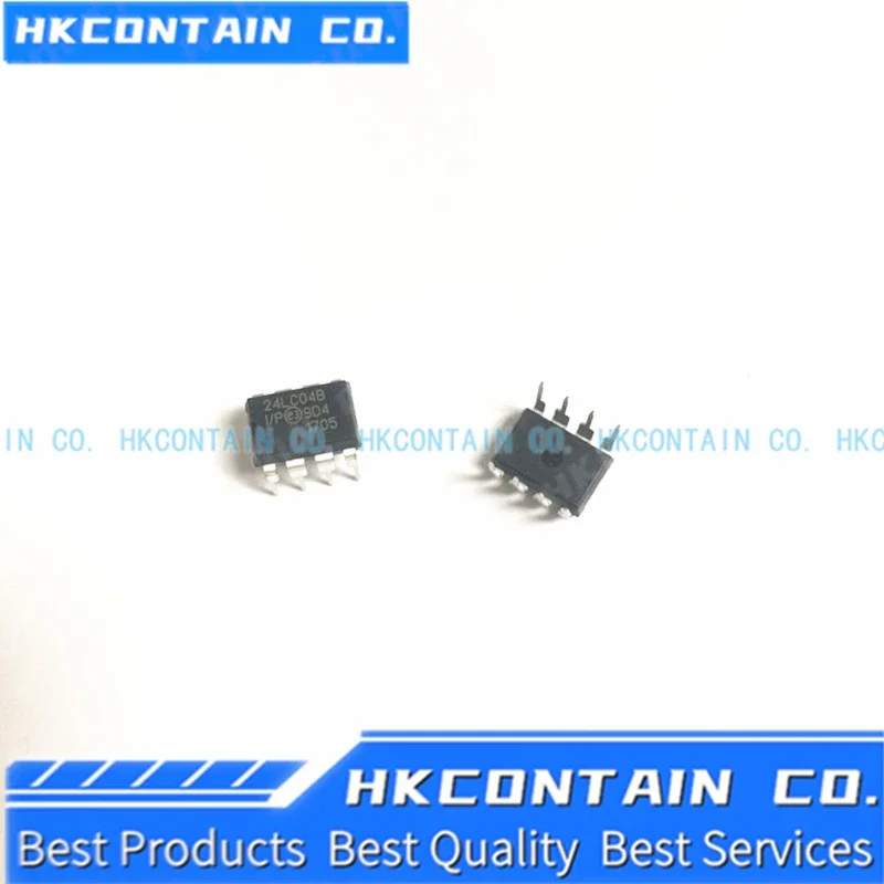 IC 5PCS 24LC04B-I/MC 24LC04B-I/MS 24LC04B-I/OT 24LC04B-I/SN 24LC04B-I/S15K 24LC04B-I/T 24LC04B-I/P NE556N L6599D L6599DTR
