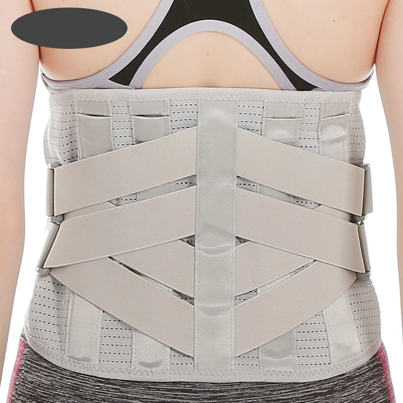 

Four-season breathable lumbar support belt, intervertebral disc fixation belt, full elastic steel plate lumbar support belt