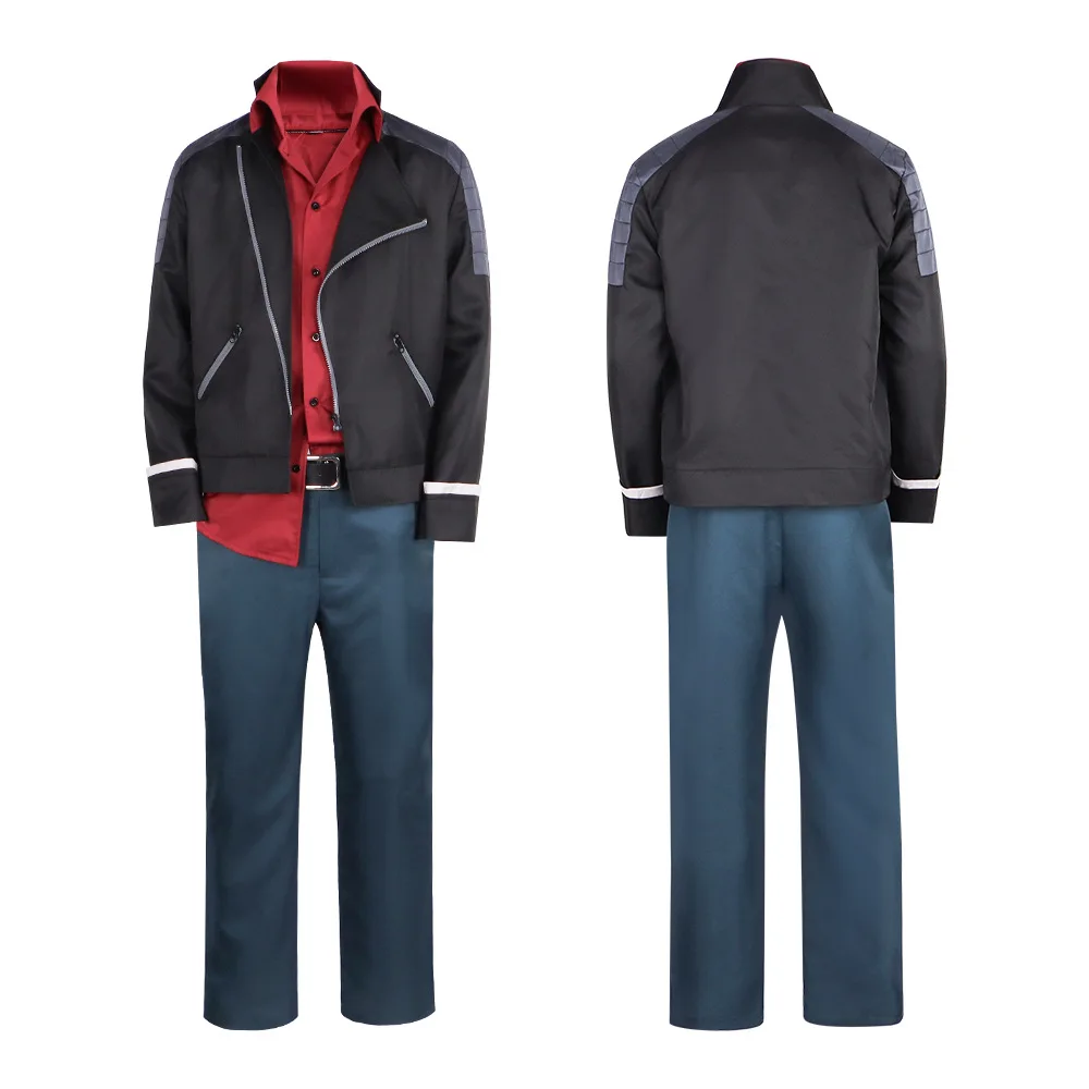 Akusel Cosplay Lazarus Costumes Slim Male Zipper Streetwear Cardigan Hoodies Set Anime Party Role-playing Suit Unisex Outfit 3XL
