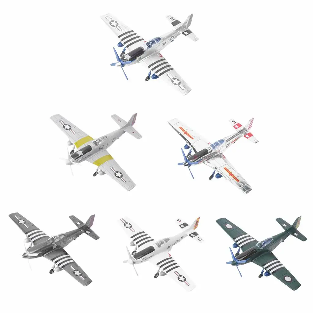 

1:48 Scale WWII Aircraft Assembly Model Kit for Adult and Kids DIY