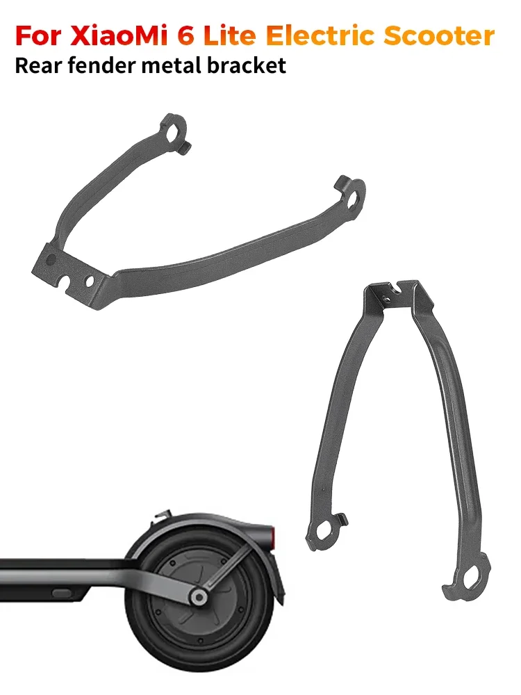 For Xiaomi 6 Lite Electric Scooter Rear For fender Bracket Made of Metal with Integrated Taillight Mounting Point