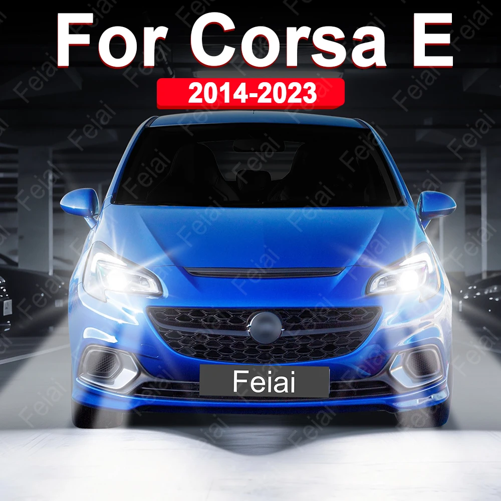 

Светодиодная лампа для фар Opel Corsa E, аксессуары для тюнинга, автомобильные фары, 2014-2023 гг.