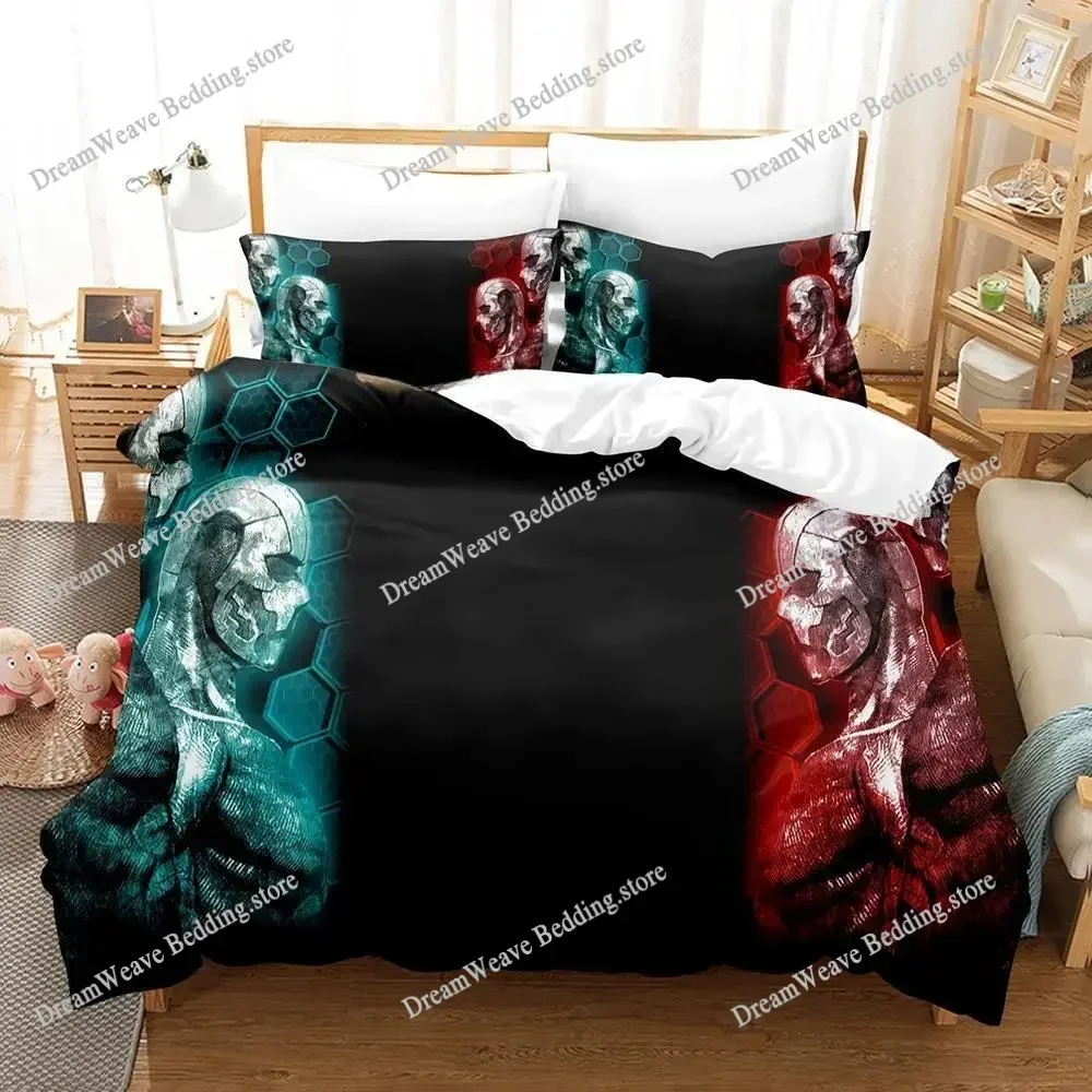 Game Frozen Synapse Bedding Set Single Twin Full Queen King Size Bed Set Adult Kid Bedroom Duvet Cover Sets Anime Bed Sheet SetF