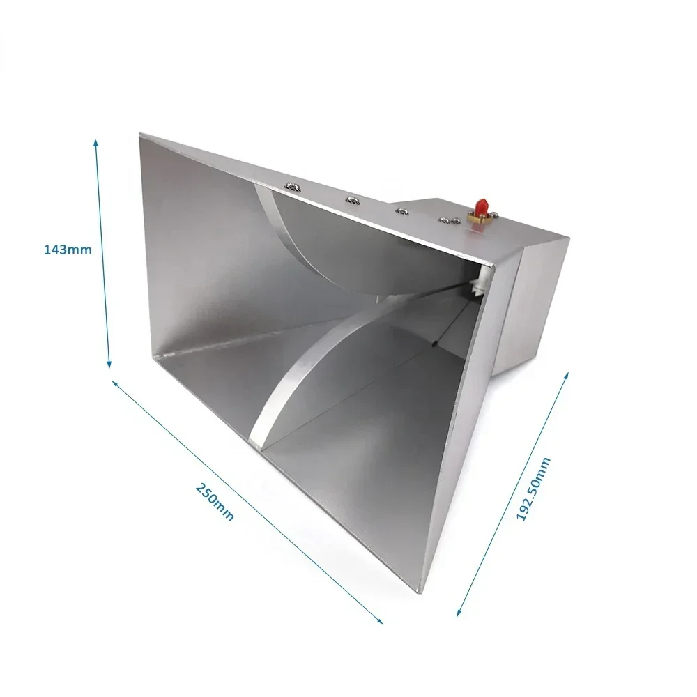 مبيعات ساخنة عبر الحدود سوبر واسعة النطاق 800 ميجا هرتز إلى 18 جيجا هرتز 18dBi RF هوائي بوق مزدوج للمختبرات والاختبار