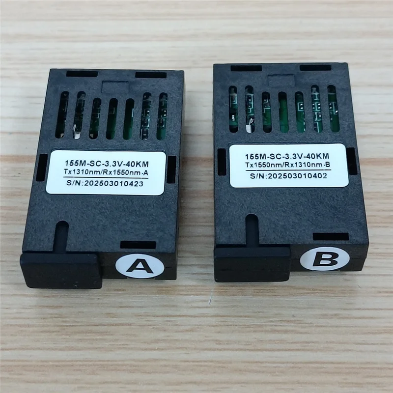 1X9 Transceiver 155Mb/S SC Singlemode Simplex Module Optic Transceiver Module Fiber 1310/1550Nm 40Km Transceiver