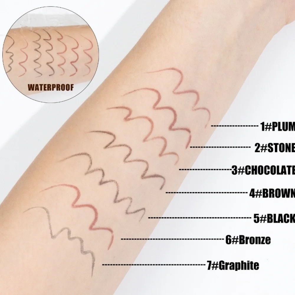 

Professional Snailgirl Eyeliner Pen Smudge Proof Precision Tip Eyeliner Pencils Long Lasting with Sharpener Eye Makeup Women