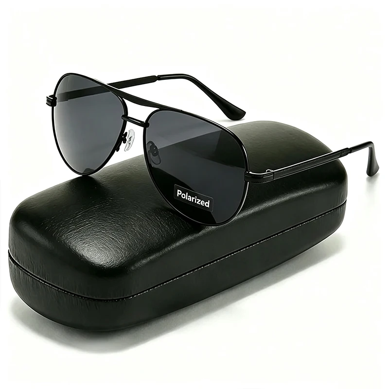 Markendesign Piloten-Polarisierte Sonnenbrille für Herren und Damen – Modetrend für Outdoor, Radfahren, Autofahren – Sonnenbrille, Schutzbrille, Eyewear 2026