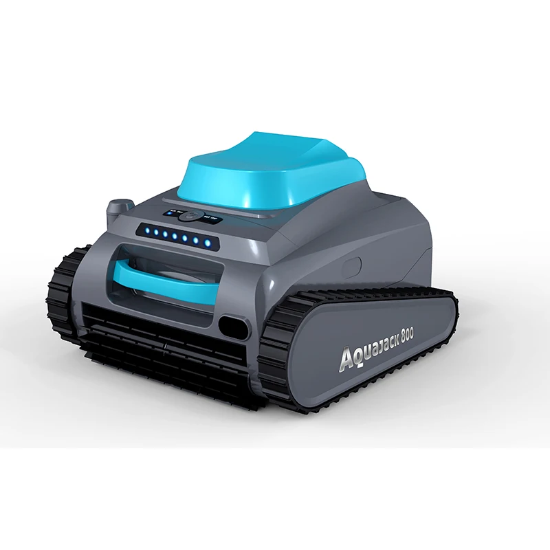 800 High Quality Robotic Pool Cleaner Lithium Battery Climbing Wall Feature for Efficient Cleaning Pool Floor Waterline