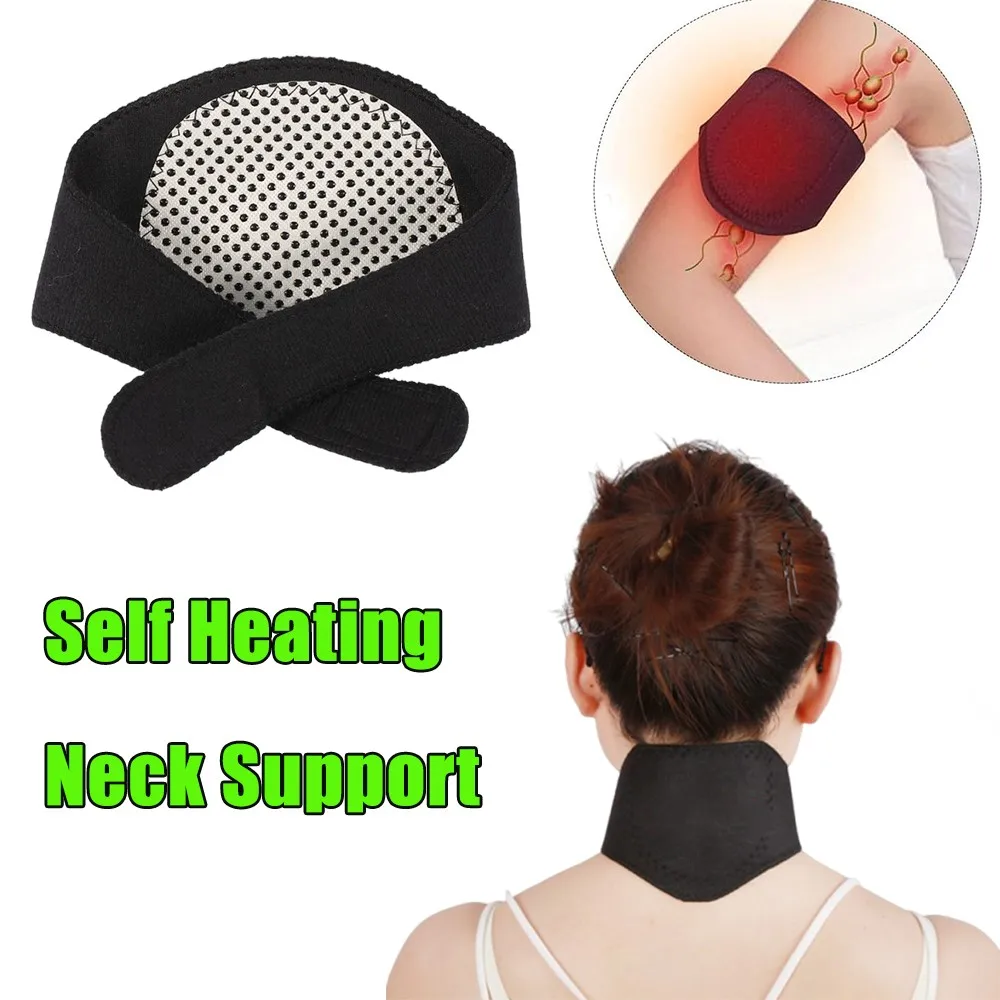 

Магнитная массажная подушка-воротник с самонагревом, не требующая электричества, для тепла, расслабления, ухода за шеей и снятия боли (EDC)