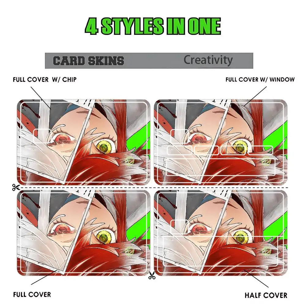 G-Gachiakuta 2025 Rudo Surebrec ملصقات الائتمان فيزا الخصم البنك بطاقة الشحن حافلة مترو ملصق مضاد للمياه ملصق مائي الديكور