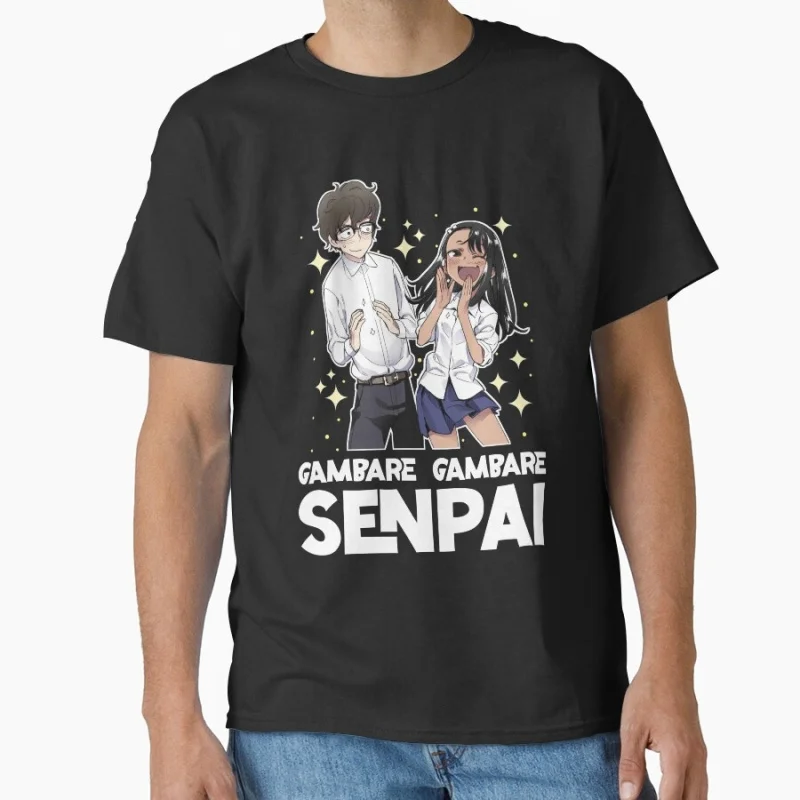 1030 Dont Toy With Me Nagatoro Hayase Gift for Anime lover 100% cotton Y2K clothes O -Neck Short Sleeve Graphic T-Shirt S-6XL