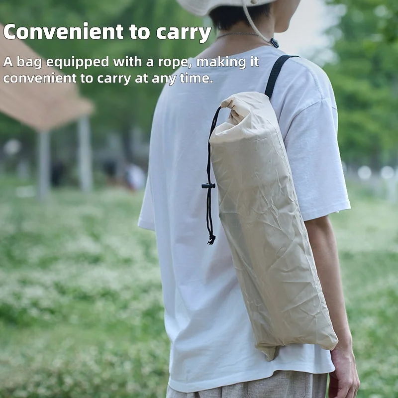 كراسي التخييم المحمولة القابلة للطي مناسبة للحصائر الأرضية وكراسي الحديقة والشواطئ الرملي والحدائق والكراسي المريحة للاستلقاء #2