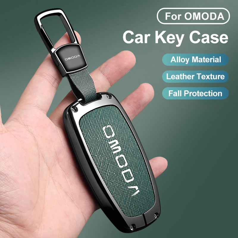 

Zinc Alloy Car Key Case Cover Shell Holder Full Protector for Chery Omoda C5 5 fx 7 8 pro plus 2022 2023 Keyless Accessories