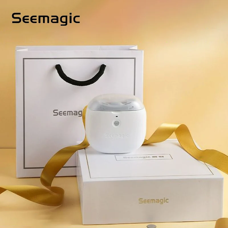 Seemagic Automatic Electric Nail Clipper Pro Love Gift Box with Infrared Protection Upgrade Cutter Head And LED Light Trimmer