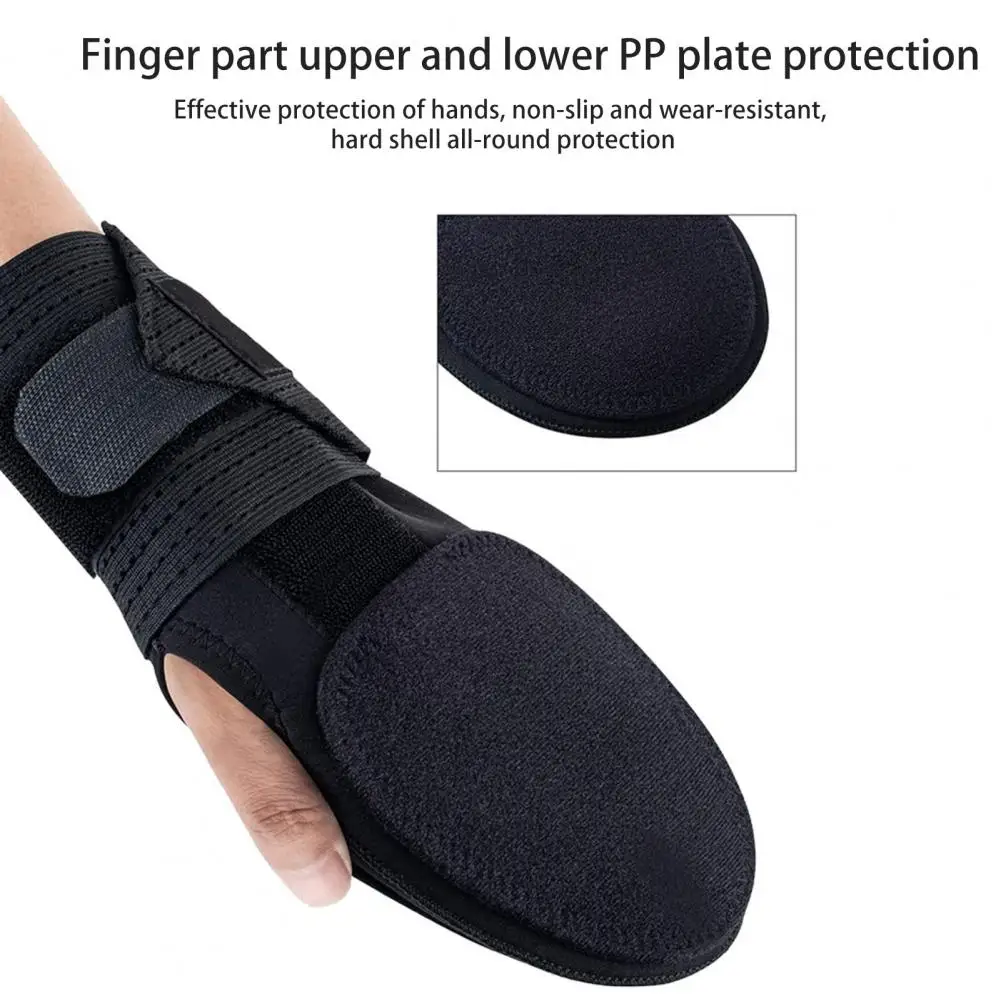Sliding Mitt Baseball Sliding Glove with Adjustable Fastener Tape Extra Thick Softball Protective Glove Wrist for Sports