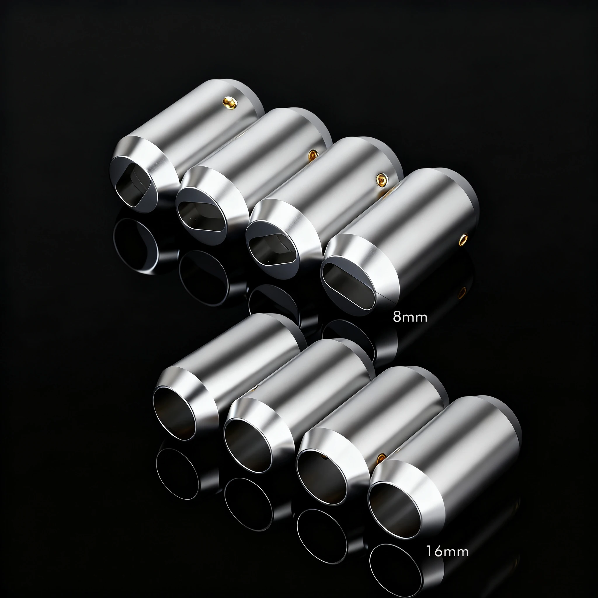 

AL1608S/B 4Pcs HIFI Bi-wire Speaker Cable Audio Wire Pant Boot 1 to 2 Y splitter 16mm*8mm Diameter DIY Audio Speaker Cable