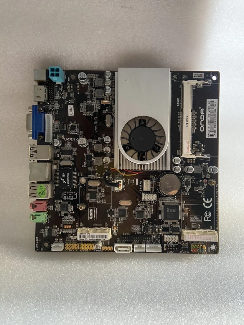 

For ONDA-B1900-IPC DDR3 memory, onboard integrated 1900U with HDMI port 100% detection.