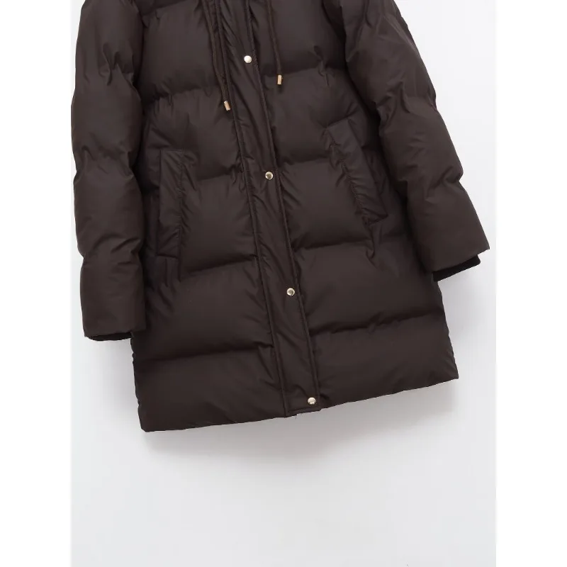 CharmChant femme manteaux d'hiver chaud vestes à capuche femme rembourrage manteau Parkas 2025 nouveau dans les vêtements d'extérieur à manches longues haut pardessus
