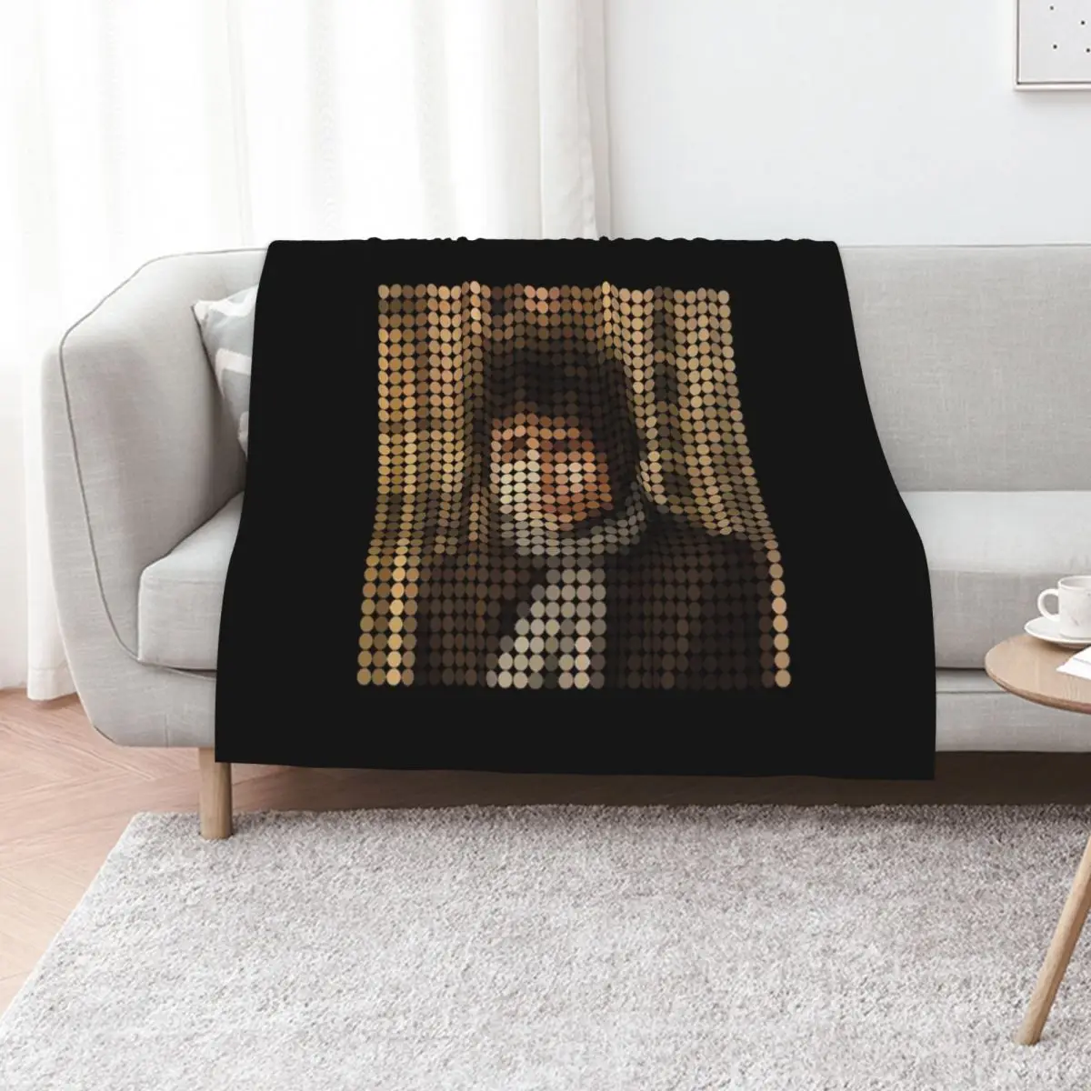 Blonde on Blonde Throw Blanket Luxury Designer Thermals For Travel Soft Plaid Fashion Sofas Stuffeds Furry Blankets